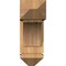 Ekena Millwork Thorton Arts and Crafts Smooth Bracket w/ Offset Brace, Western Red Cedar, 7 1/2"W x 20"D x 20"H BKT0806X20X20THR03SWR - alternate 3